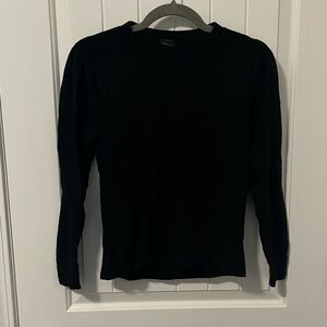 Talbots Pure Merino Wool Sweater - Black